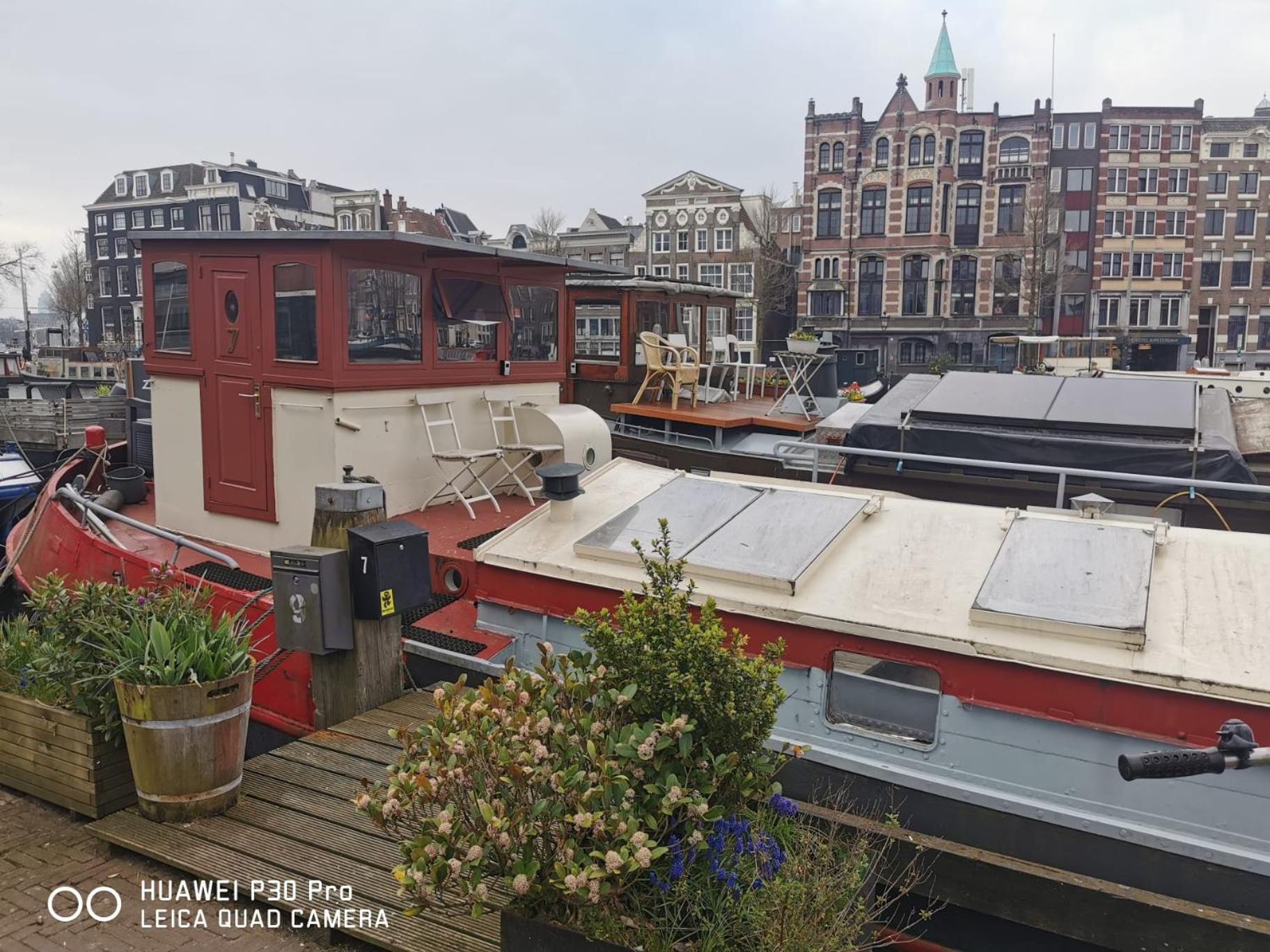 Waterloo Square River Vieuw Houseboat Amsterdam Zewnętrze zdjęcie
