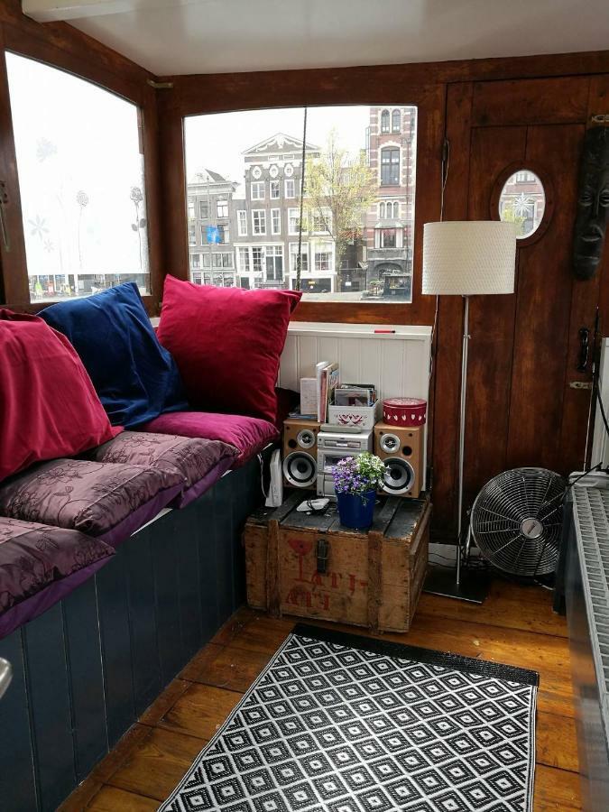 Waterloo Square River Vieuw Houseboat Amsterdam Zewnętrze zdjęcie