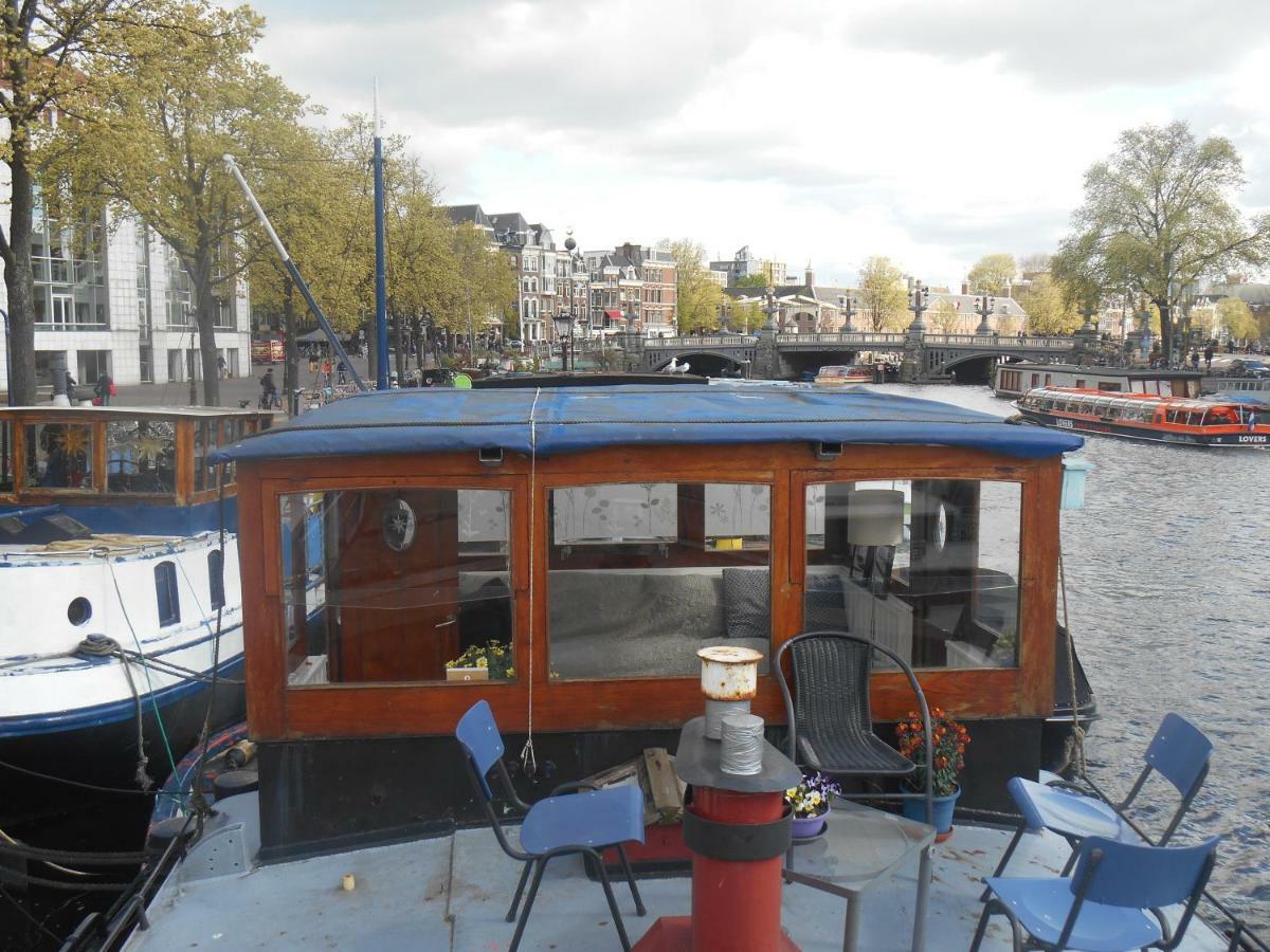 Waterloo Square River Vieuw Houseboat Amsterdam Zewnętrze zdjęcie