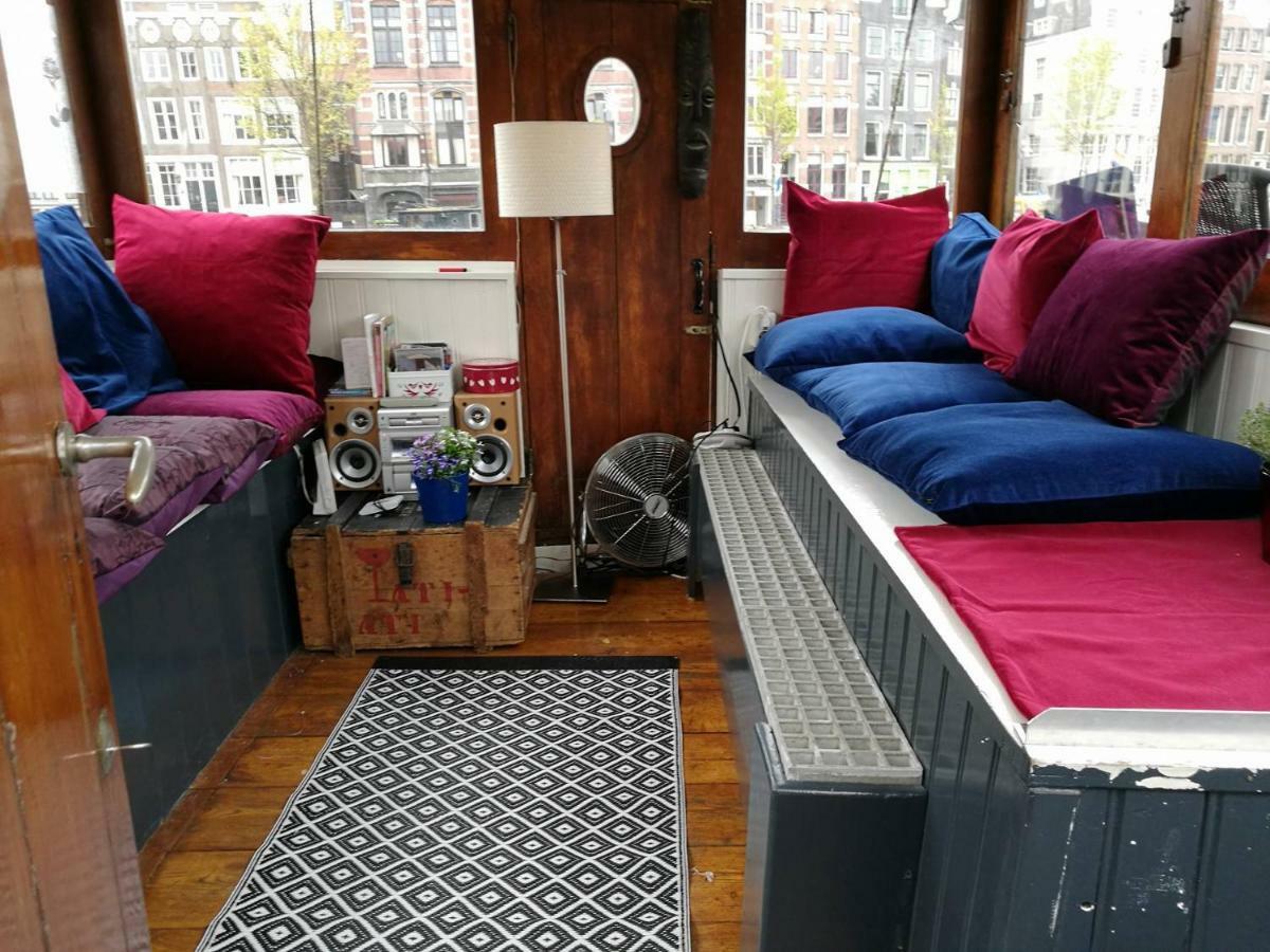 Waterloo Square River Vieuw Houseboat Amsterdam Zewnętrze zdjęcie